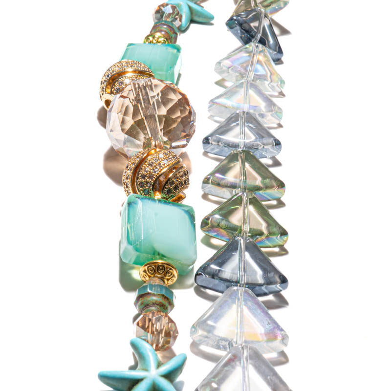 Bead Strand Duo in Seastar Summer