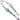 Holiday Glass Bead Strand Duo in Snow Queen