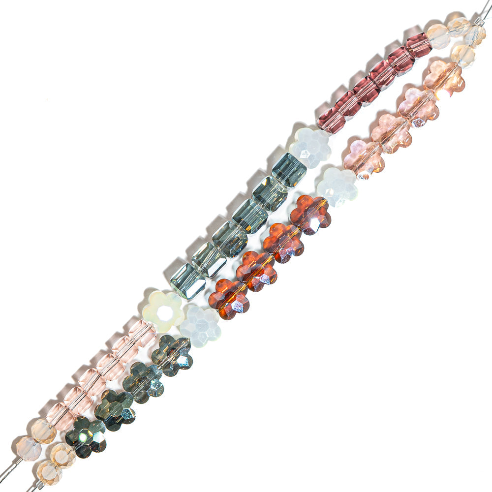 Bead Strand Duo in Spruce