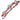 Boho Bead Strand Duo in Touch of Red