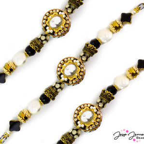 Renaissance Bead Strand in Baroque Cameo
