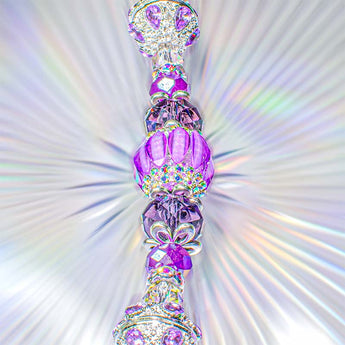 Bead Strand in Galaxy Rhinestone Sparkle