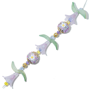 Bead Strand in Lavender Mist