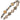 Bead Strand Duo in Morning Mocha