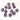 Beads By The Dozen Twisted Glass Rondelles in Purple