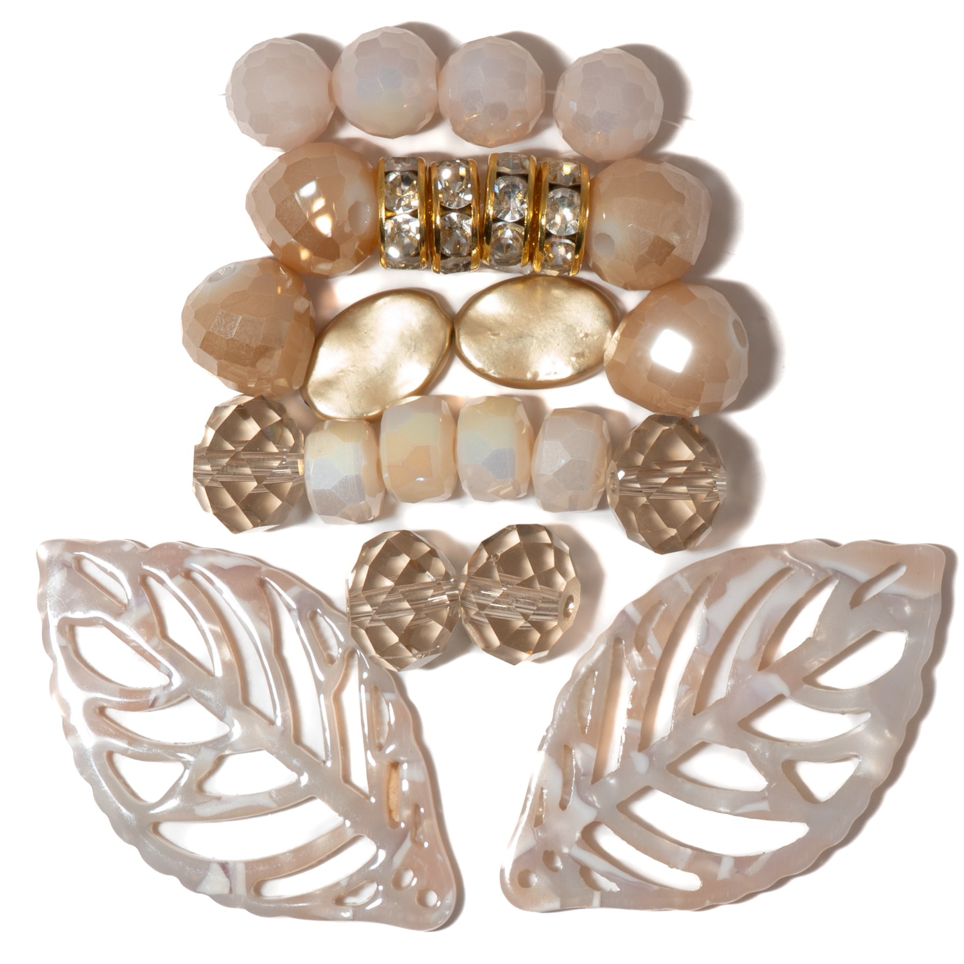 Bite-Sized Bead Mix in Au Naturel