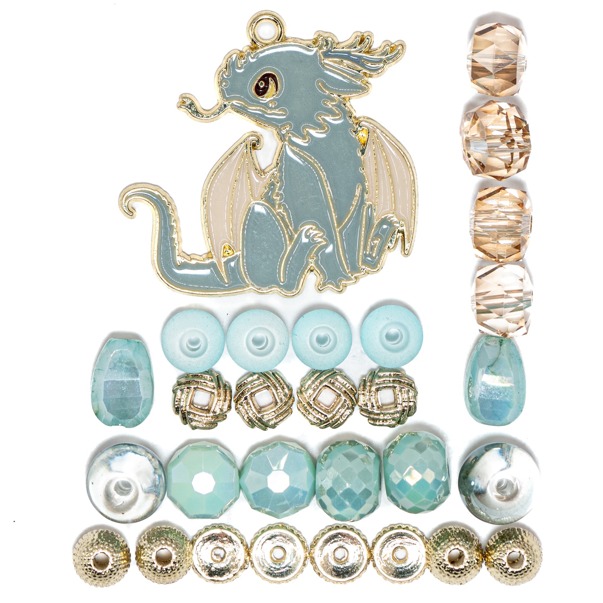 Bite-Sized Bead Mix in Baby Dragon