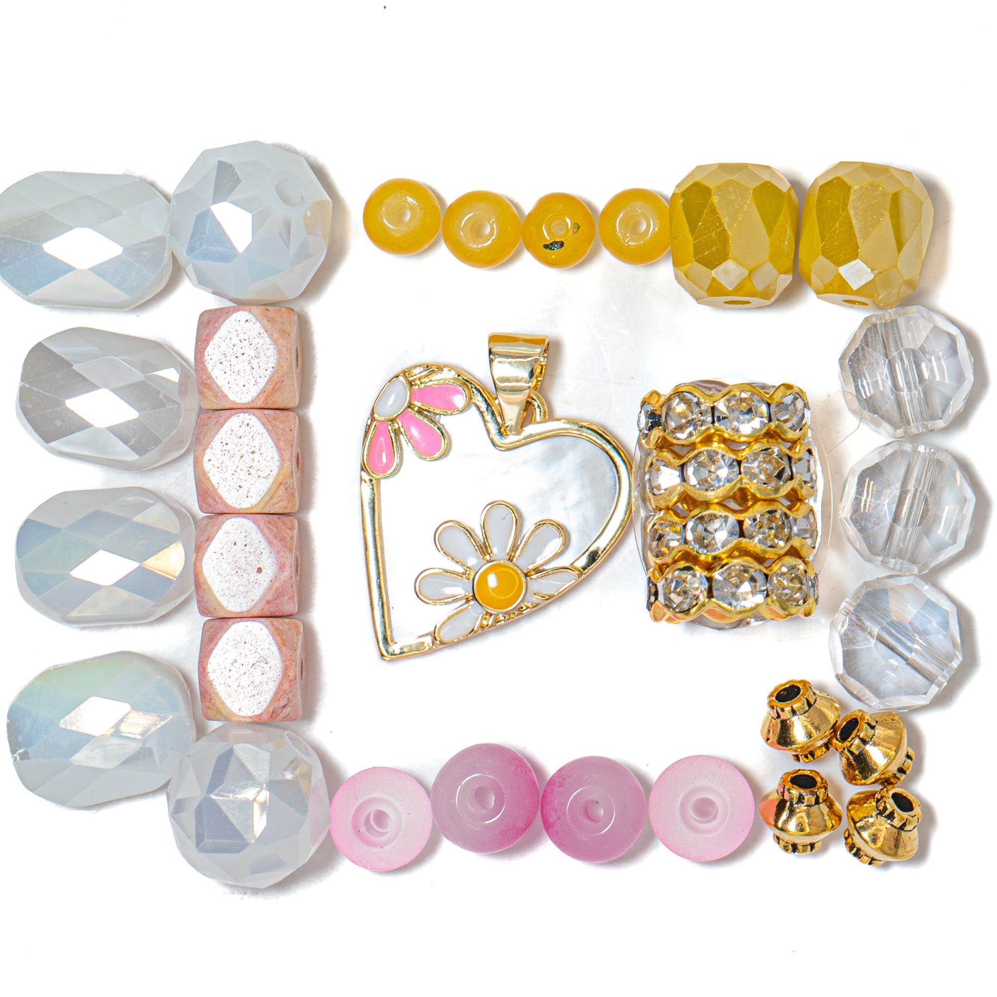 Bite-Sized Bead Mix in Happy Hearts