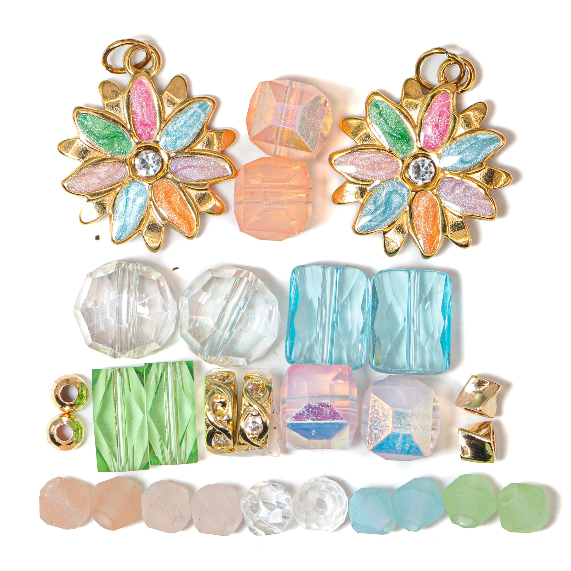 Bite-Sized Bead Mix in Rainbow Garden