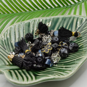 Mini Bead Mix in Blackberry Baby