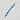 Shorty Bead Strand in Blue Daisies