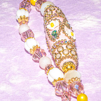 Boho Bead Strand Duo in Bodacious Boho Pink