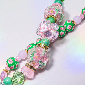 Boho Bead Strand Duo in Daisies in Bloom