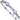 Boho Bead Strand Duo in Midnight Dreamscape