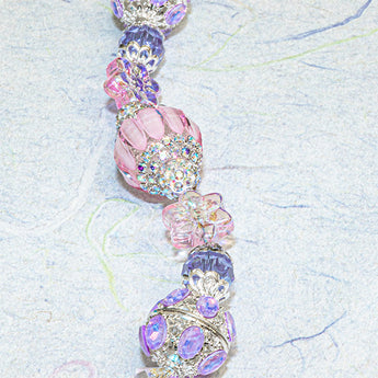 Boho Bead Strand in Lavender Dreams