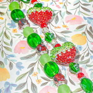Boho Bead Strand in Love In The Strawberry Fields
