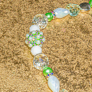 Boho Bead Strand in Bubbly Melon Soda