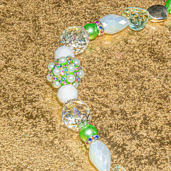 Boho Bead Strand in Bubbly Melon Soda