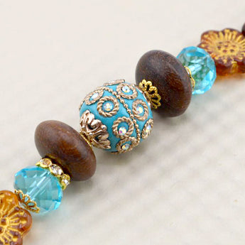 Boho Bead Strand in Rustic Oasis