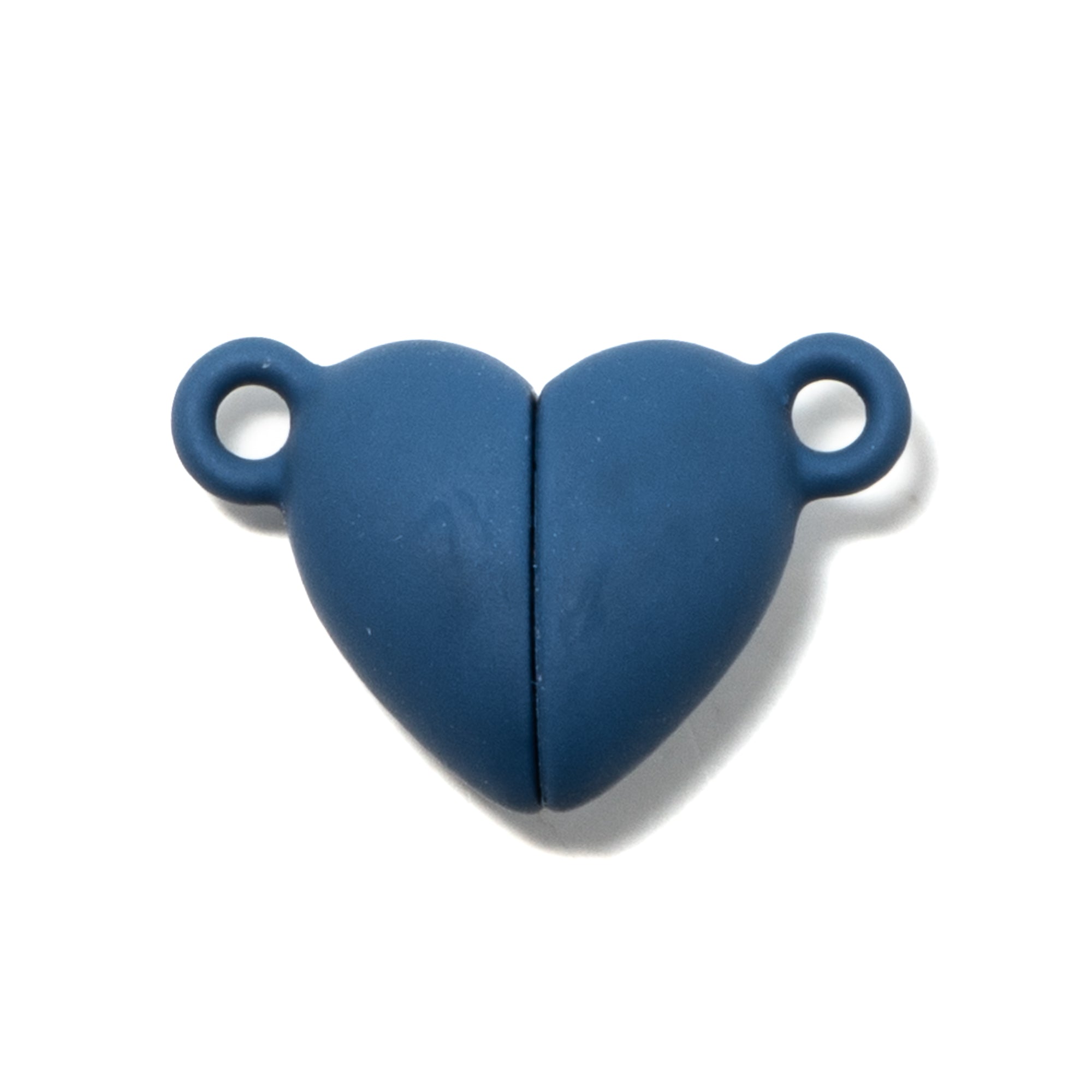 Bold Hearts Magnetic Clasp in Indigo