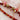 Red Boho Bead Strand Duo in Livin' for Lava