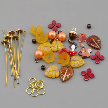 Beaded Bracelet Kit in Autumnal Harvest
