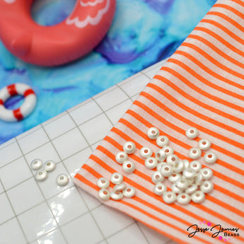 Brushed Metal Spacer Set in Pearlized