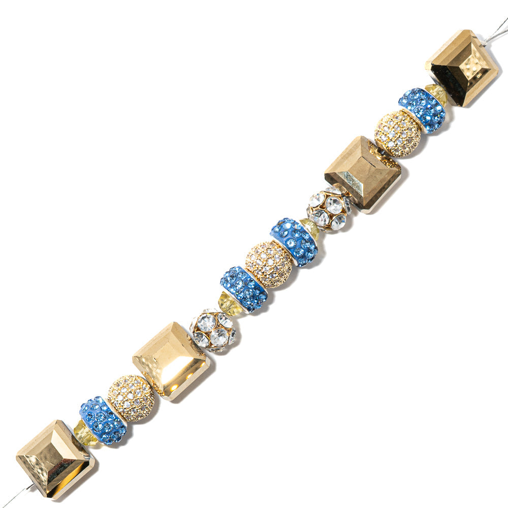 Candy Bead Strand in Peanut Butter Crunch Bar