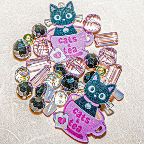 Cat Bead Mix in Kitty Cat Tea Time