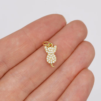 Crystal Kitten Charm