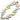 Ceramic Bead Strand Duo in Birds of Paradise