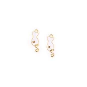 Purr-fect Pair Kitty Charm Pair