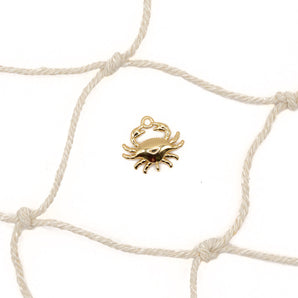 Chesapeake Crab 18K Gold Charm