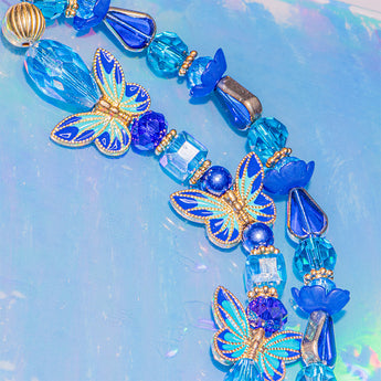 Cloisonné Bead Strand Duo in Oceanic Migration