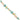 Cloisonné Bead Strand in Blush & Botanical