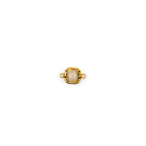Gilded Aurora Cat‑Eye Connector