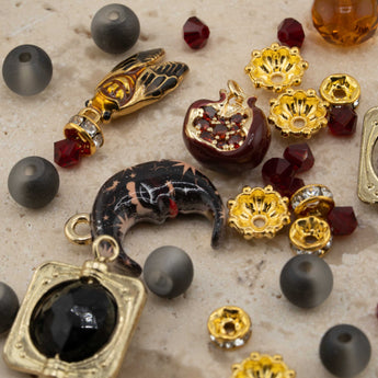 Curiosity Cabinet Bead Mix in The Moon Is Watching