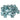 Czech Fire Polish 4mm Glass Beads in Coated Crystal Aqua