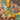 Lampwork Bead Strand Duo in Orange Grove