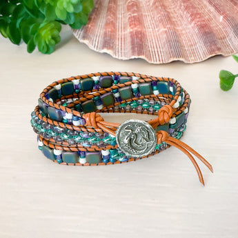 Beads & Blooms Among The Waves Ladder Style Bracelet Class Kit
