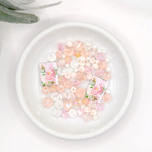 Designer Glass Bead Mix in Princess Garden
