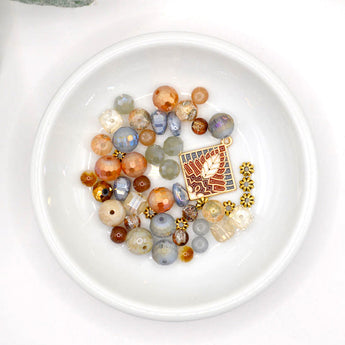 Designer Glass Bead Mix in Mountain Escape