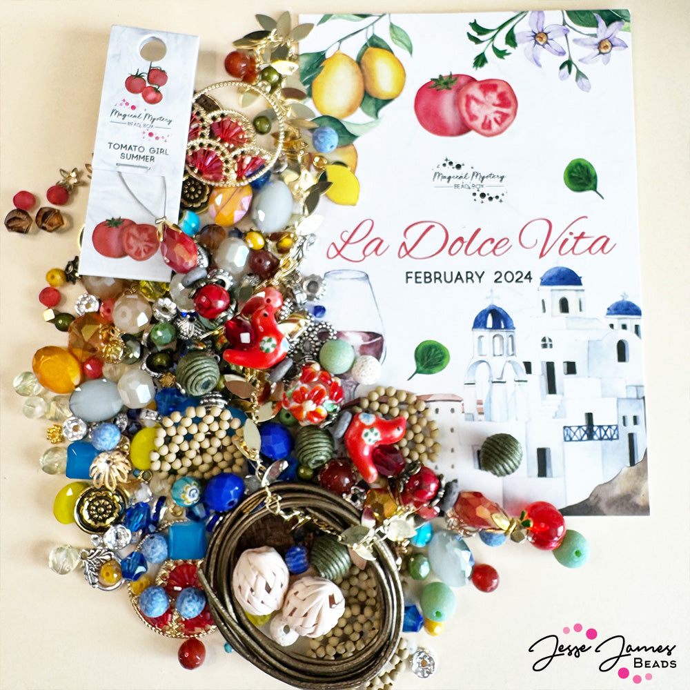 La Dolce Vita - February 2024 Magical Mystery Bead Box