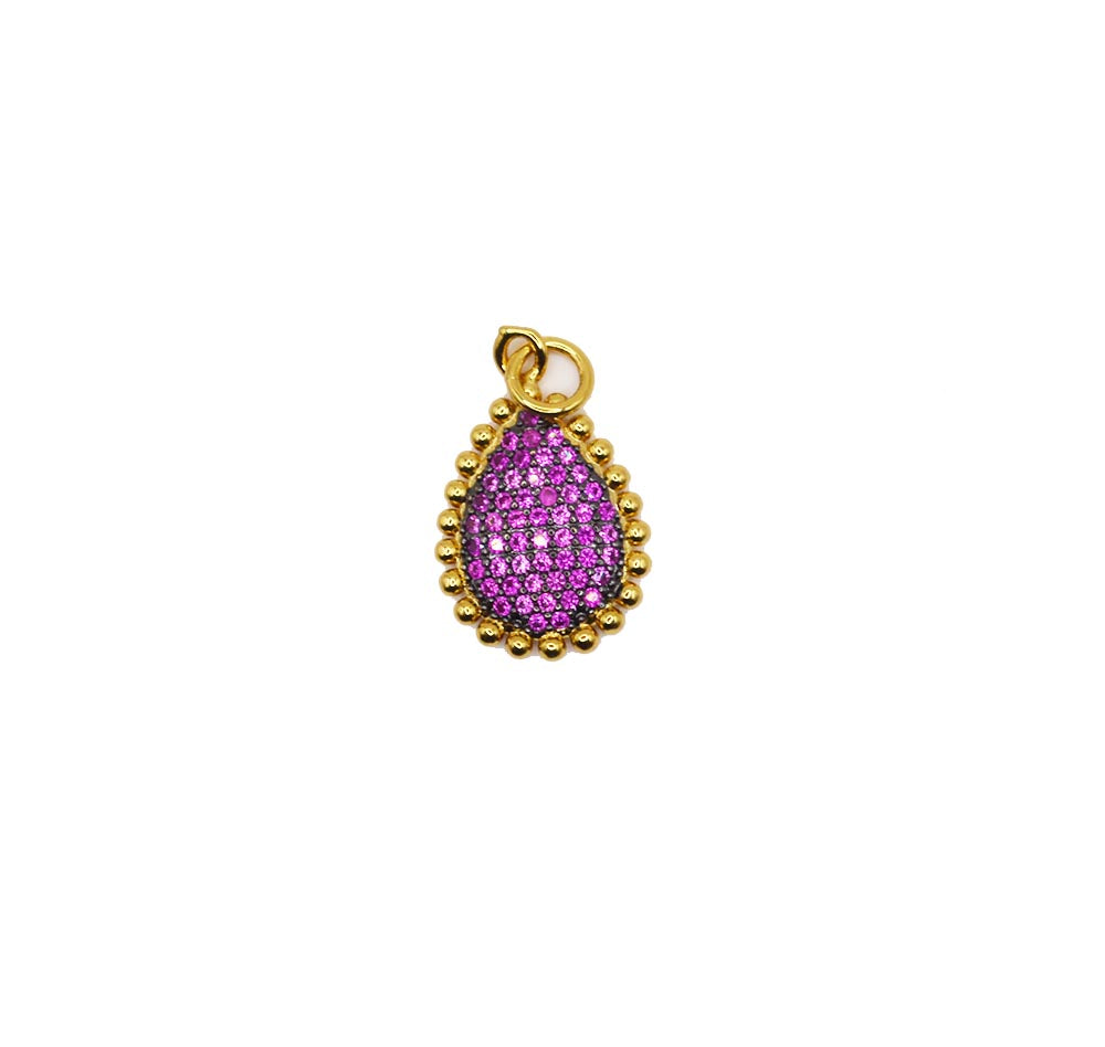 Prism Drop Pendant in Hot Pink Party