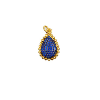 Prism Drop Pendant in Ocean Blue
