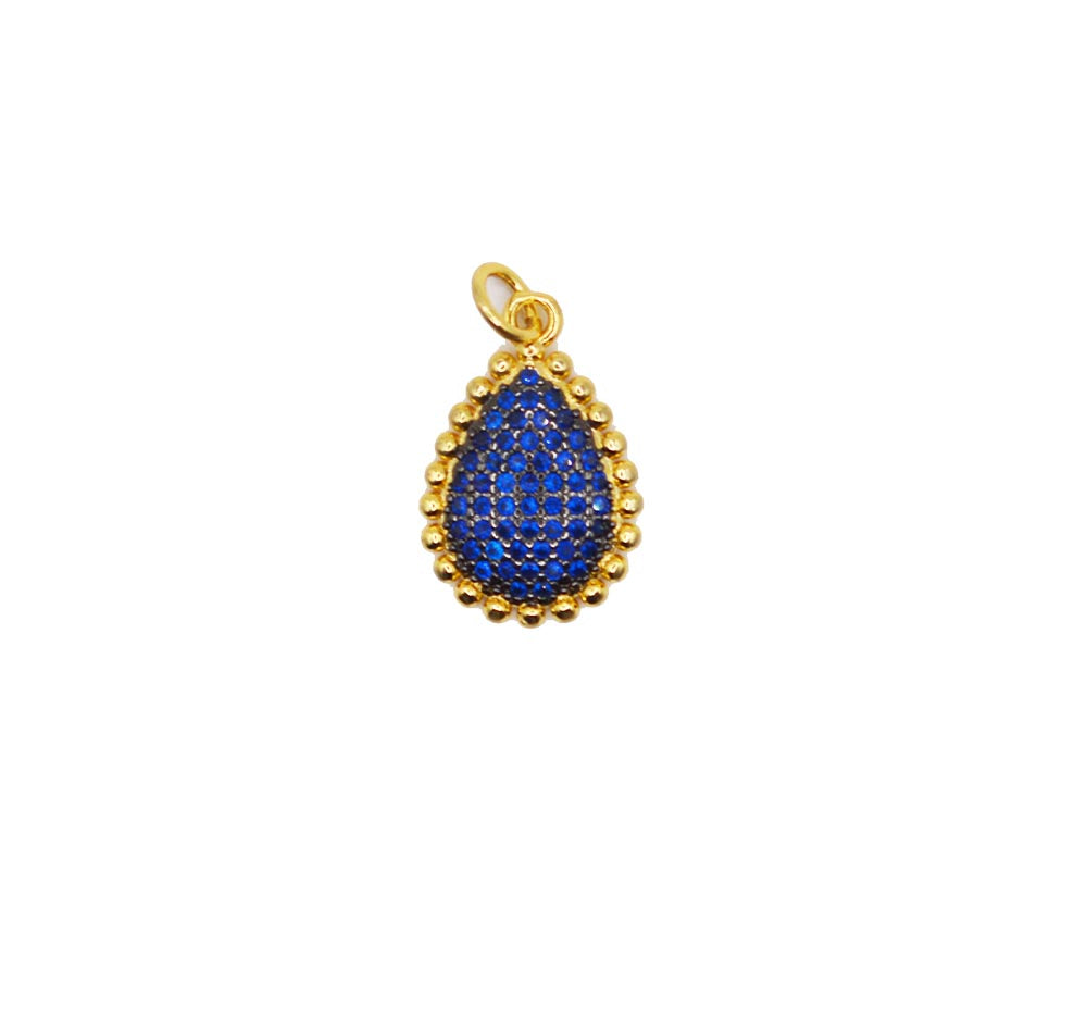 Prism Drop Pendant in Ocean Blue