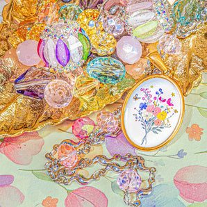 Bead Mix in Flower Carnival ft. Austrian Crystal