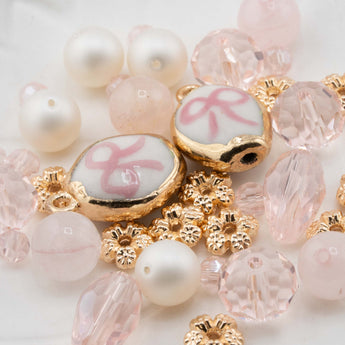 Fab Finds Bead Mix with A Ribbon On Top