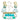 Feline Fab Kitty Cat Earring Bead Mix in Teal