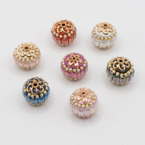 Watch Me Shimmer Boho Bead Pair